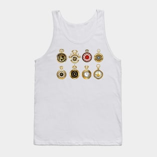 Antique Watch Collection Tank Top